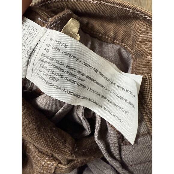 ABERCROMBIE & FITCH The 90's‎ Straight Ultra High Rise Jeans Curve Women's Sz 27 - Picture 7 of 7